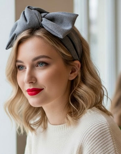 Hiuspanta HILLA harmaa