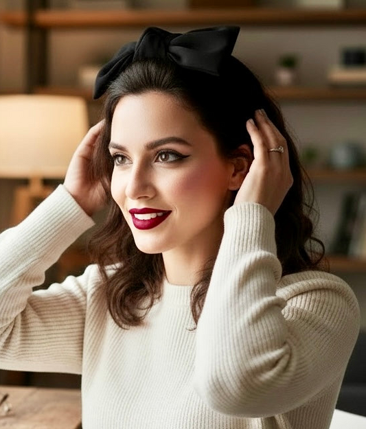 Hiuspanta NATALIE musta