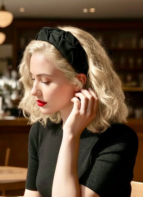 Hiuspanta SIIRI musta