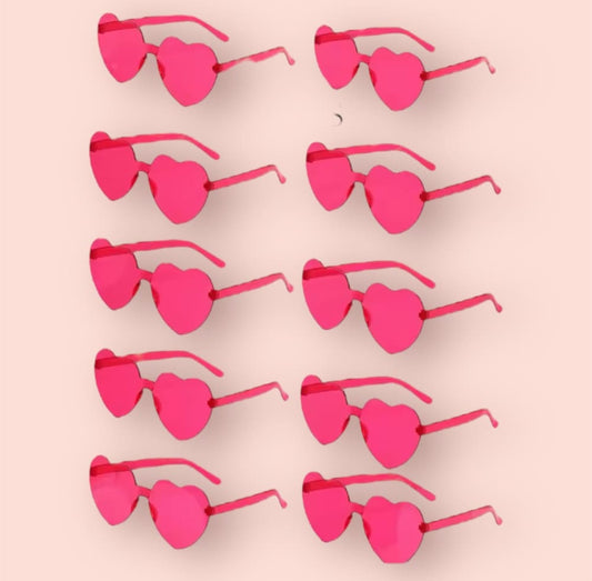 aurinkolasit sydän | pinkki | aurinkolasit