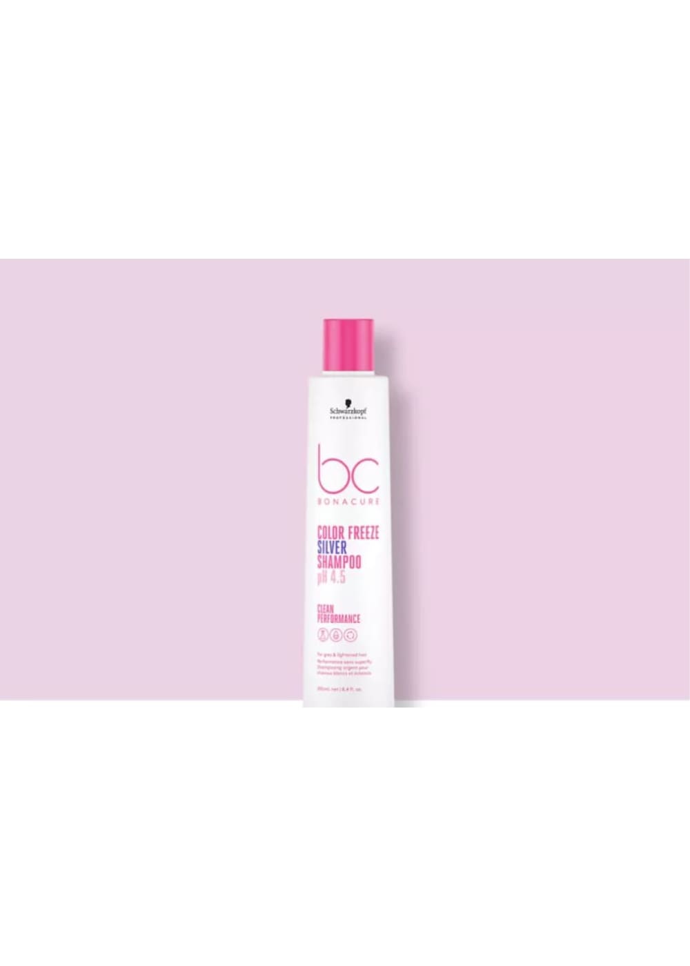 Bonacure Schwarzkopf Color Freeze Silver Shampoo | Shampoot ja hoitoaineet