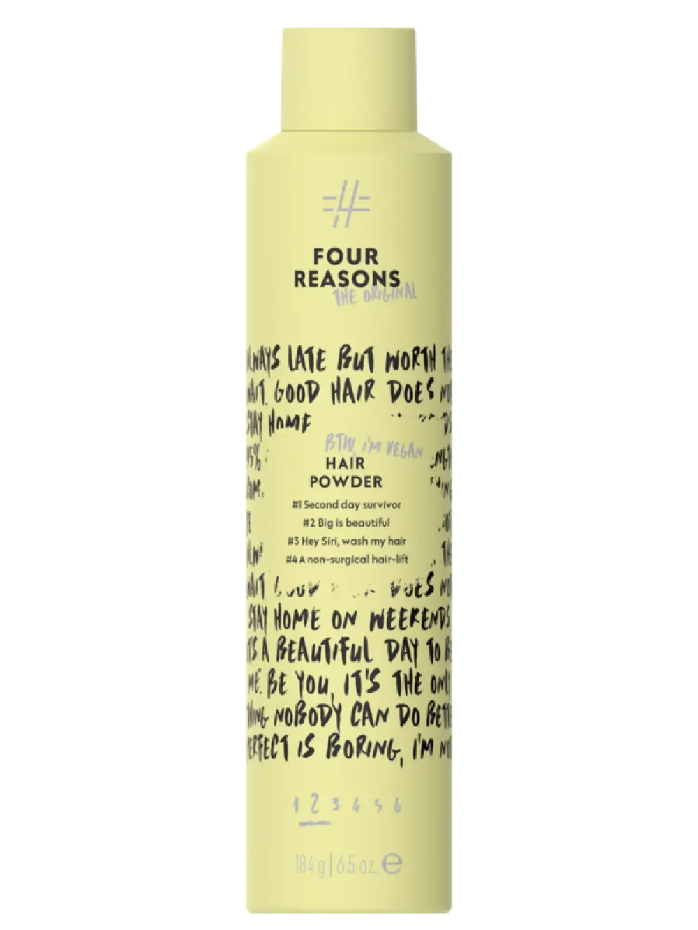 Four reasons original hair powder 250ml | Muotoilutuotteet