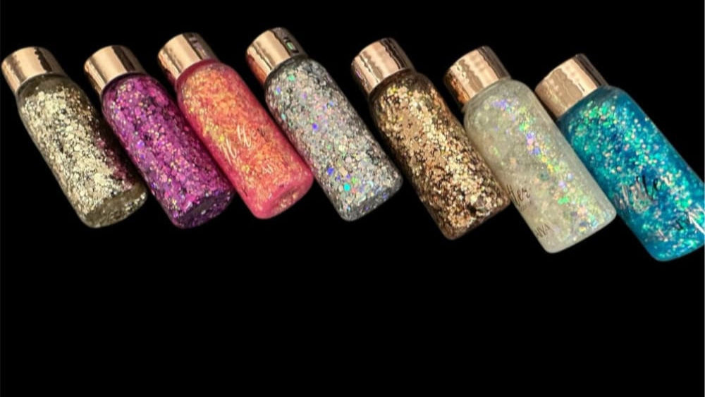 Glitter geeli iholle ja hiuksiin | ihonhoitotuotteet