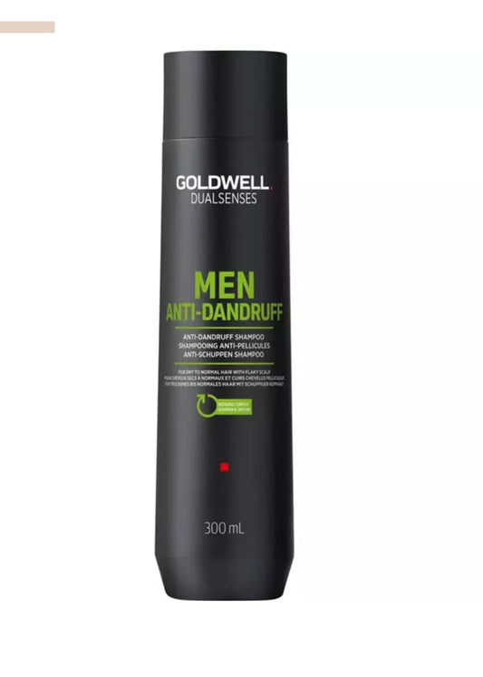 Goldwell Dualsenses Men Anti-Dandruff Shampoo 300ml - hilseshampoo | Shampoot ja hoitoaineet