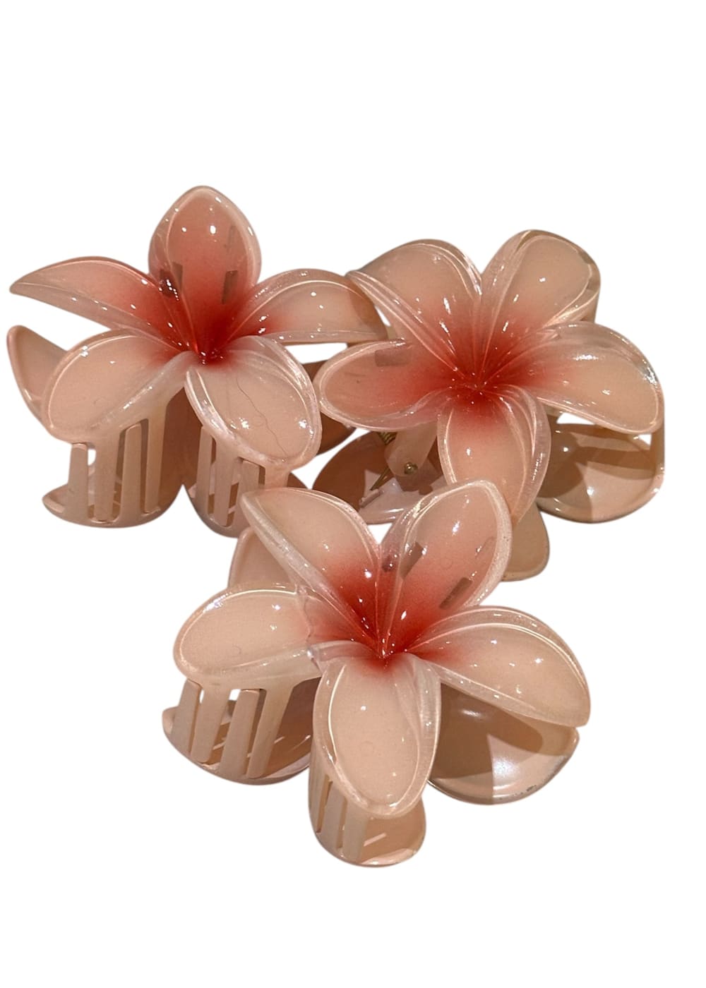 Hiusklipsi iso kukka | koralli | Hiuskorut ja koristeet