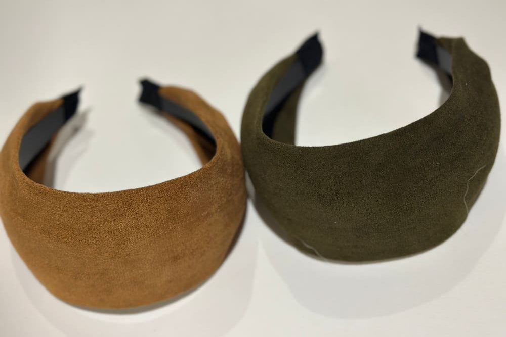 Hiuspanta syyslehti leveä | Vihreä | Hiuspannat