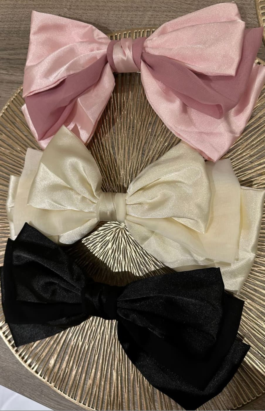 iso klipsi rusetti hiuksiin | Hiuskorut ja koristeet