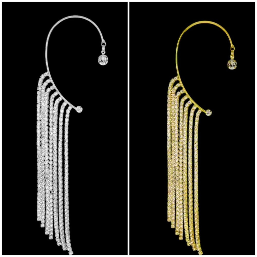 Korvakorut Juhlava ear-cuff | Kulta oikea | Ear-cuff korvakorut