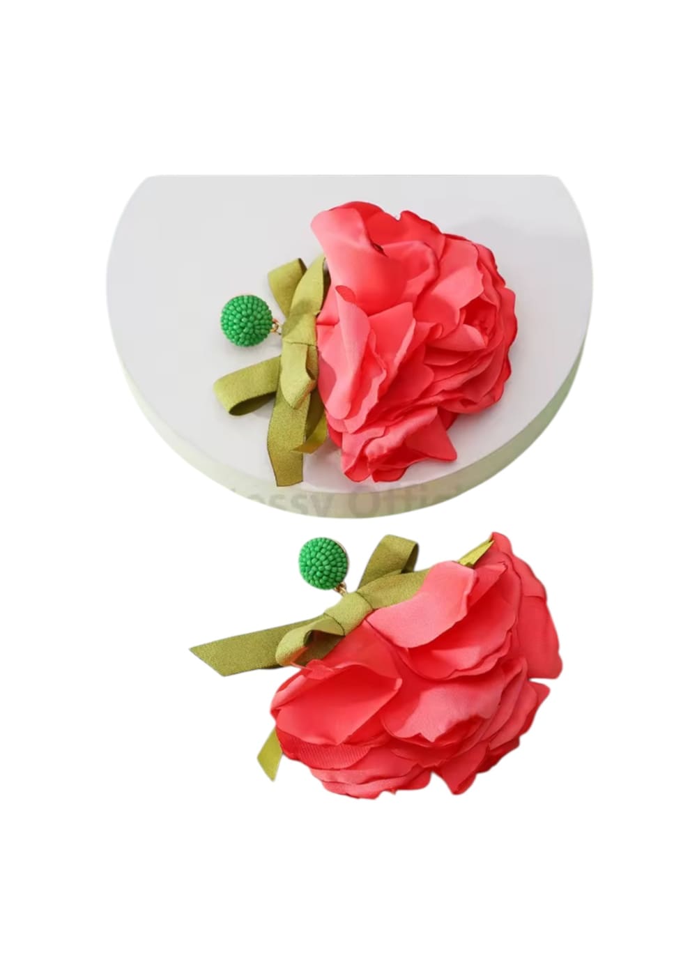 Korvakorut kangaskukka | Koralli | Korvakorut