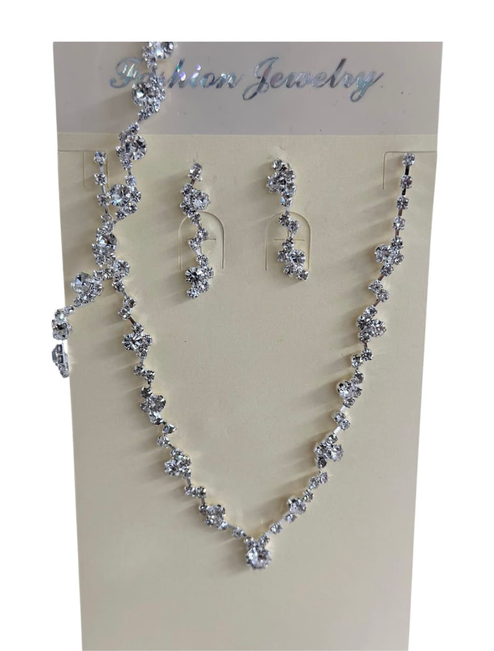 Korvakorut&kaulakoru& ranneketju hopeatimantti | Korvakorut