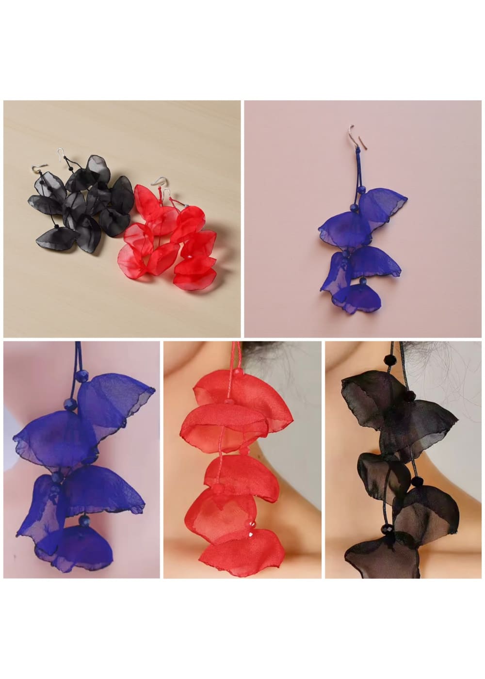 Korvakorut kukkahelmi | Korvakorut