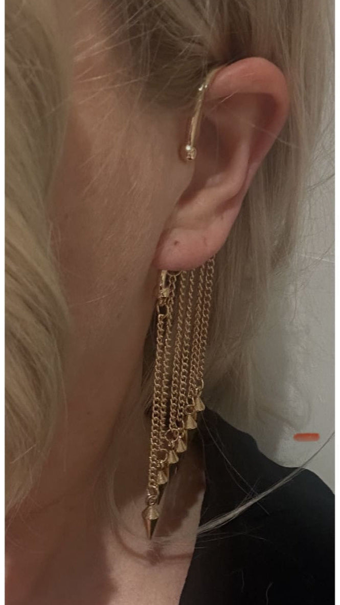 Korvakorut kyynel ear cuff | Ear cuff korvakorut