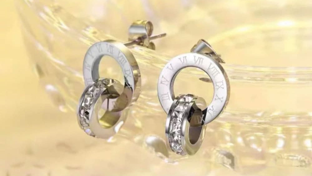 Korvakorut nappirengas | Korvakorut