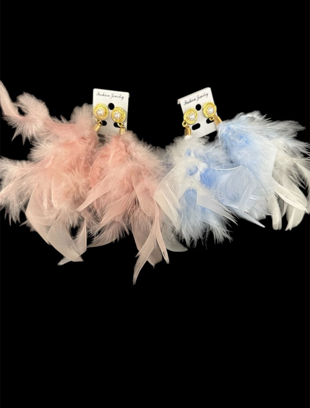 Korvakorut pastelli puuhka | vaaleanpunainen | Korvakorut