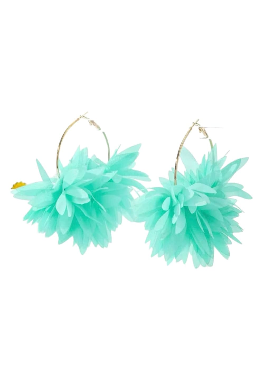 Korvakorut rengaskukka | vaaleanvihreä | Korvakorut