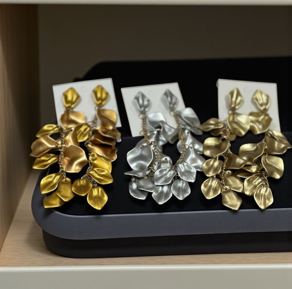 Korvakorut satiinilehti | Keltakulta | Korvakorut