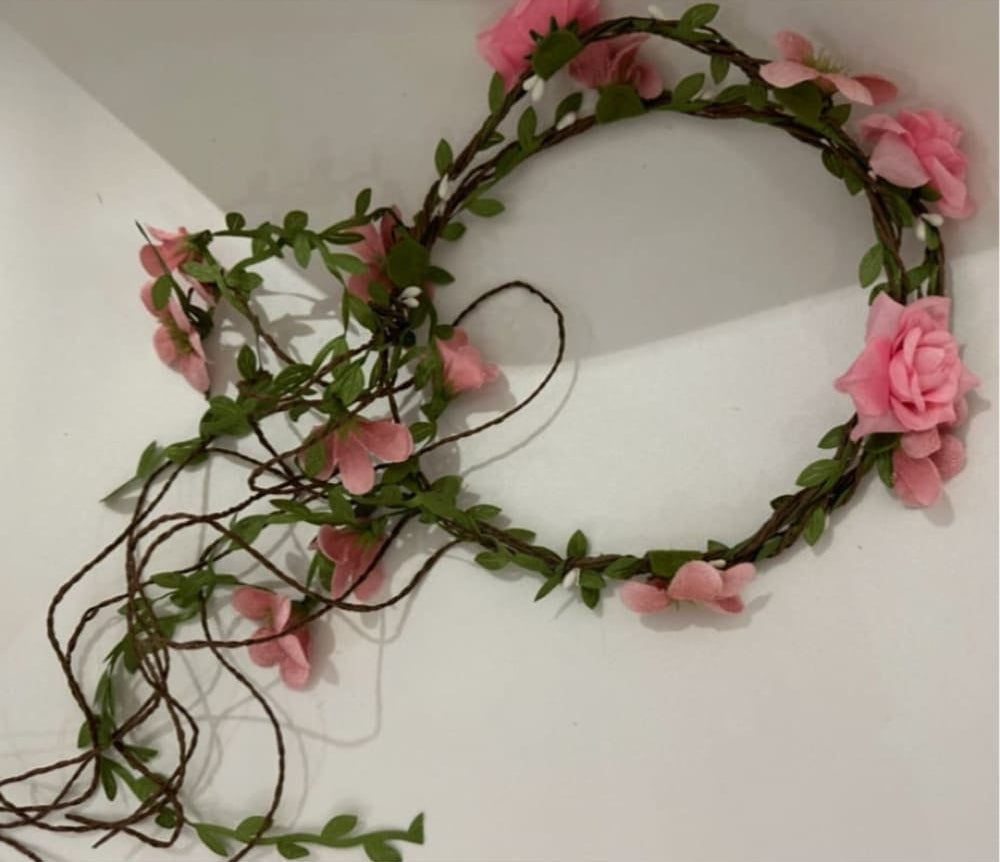 Kukkaseppele pinkki | Hiuskorut ja koristeet