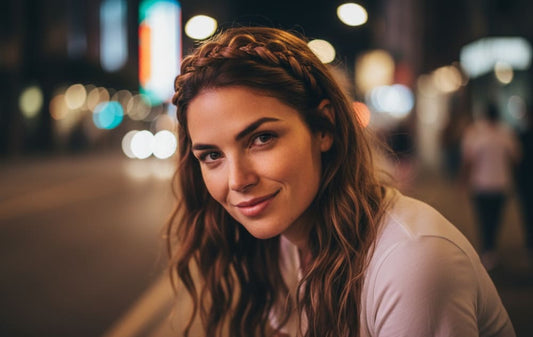 Lettipanta punertavan ruskea | Hiuspannat