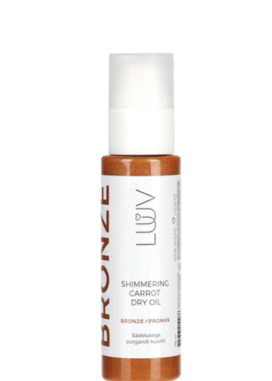 LUUV Bronze Shimmering Dry Oil kuivaöljy 100 ml | ihonhoitotuotteet