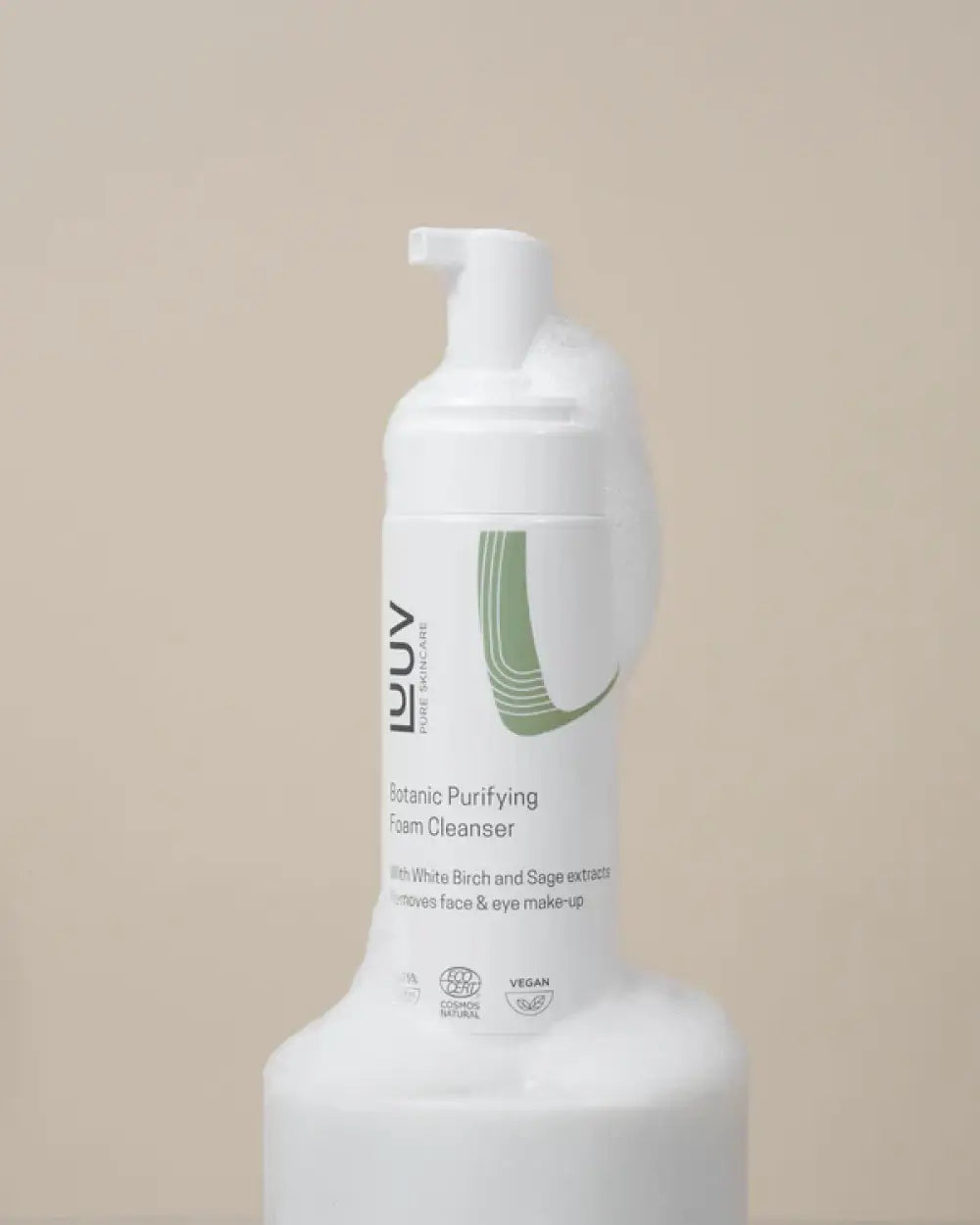 LUUV Luonnonkosmetiikka Syväpuhdistava kasvojenpesuvaahto (150ml) | ihonhoitotuotteet