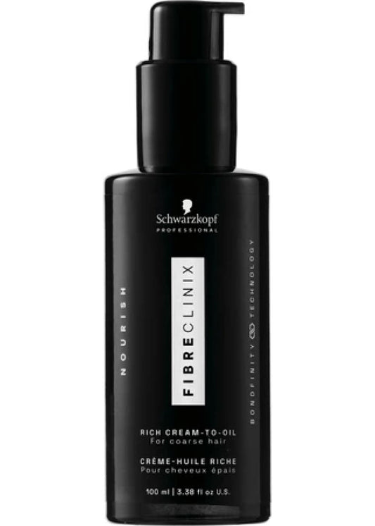 Schwarzkopf fibre clinix Bonding Rich Cream To Oil 100 ml | Shampoot ja hoitoaineet