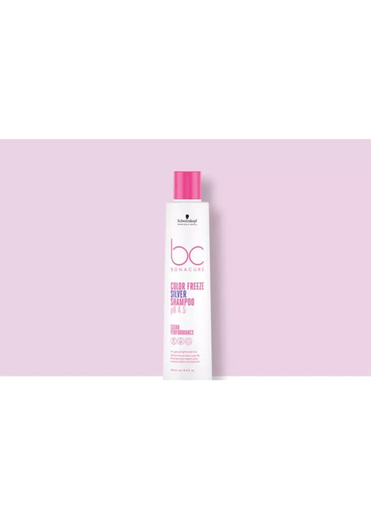Bonacure Schwarzkopf Color Freeze Silver Shampoo | Shampoot ja hoitoaineet