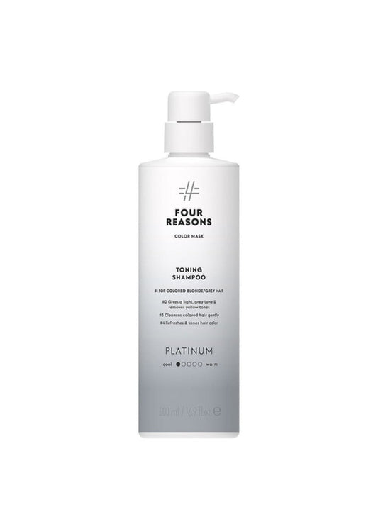 Four Reasons Color Mask Toning Shampoo Platinum 500ml | suoravärit