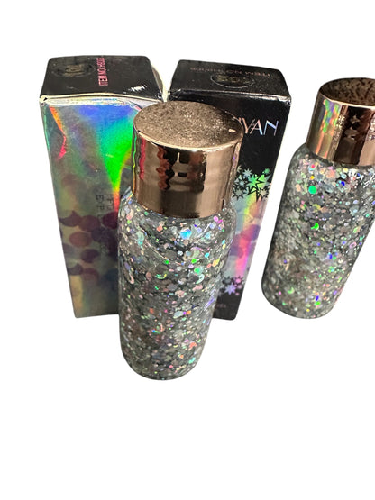 Glitter geeli iholle ja hiuksiin