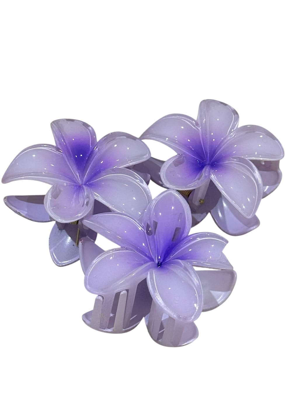 Hiusklipsi iso kukka | violetti | Hiuskorut ja koristeet