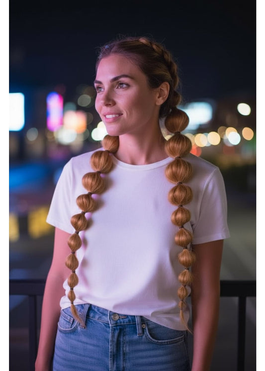 Hiuslisäke Palloponnari hunaja | Hiuslisäkkeet