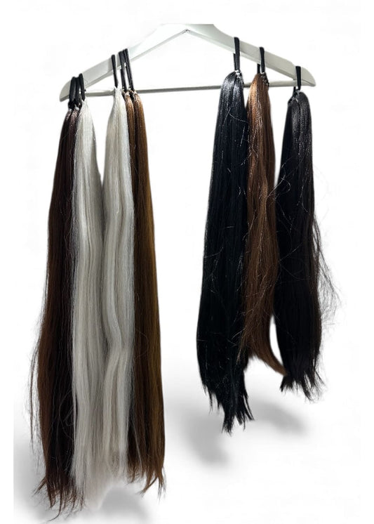 Hiuslisäke ponnaripidennys paksu 45cm | Hiuslisäkkeet