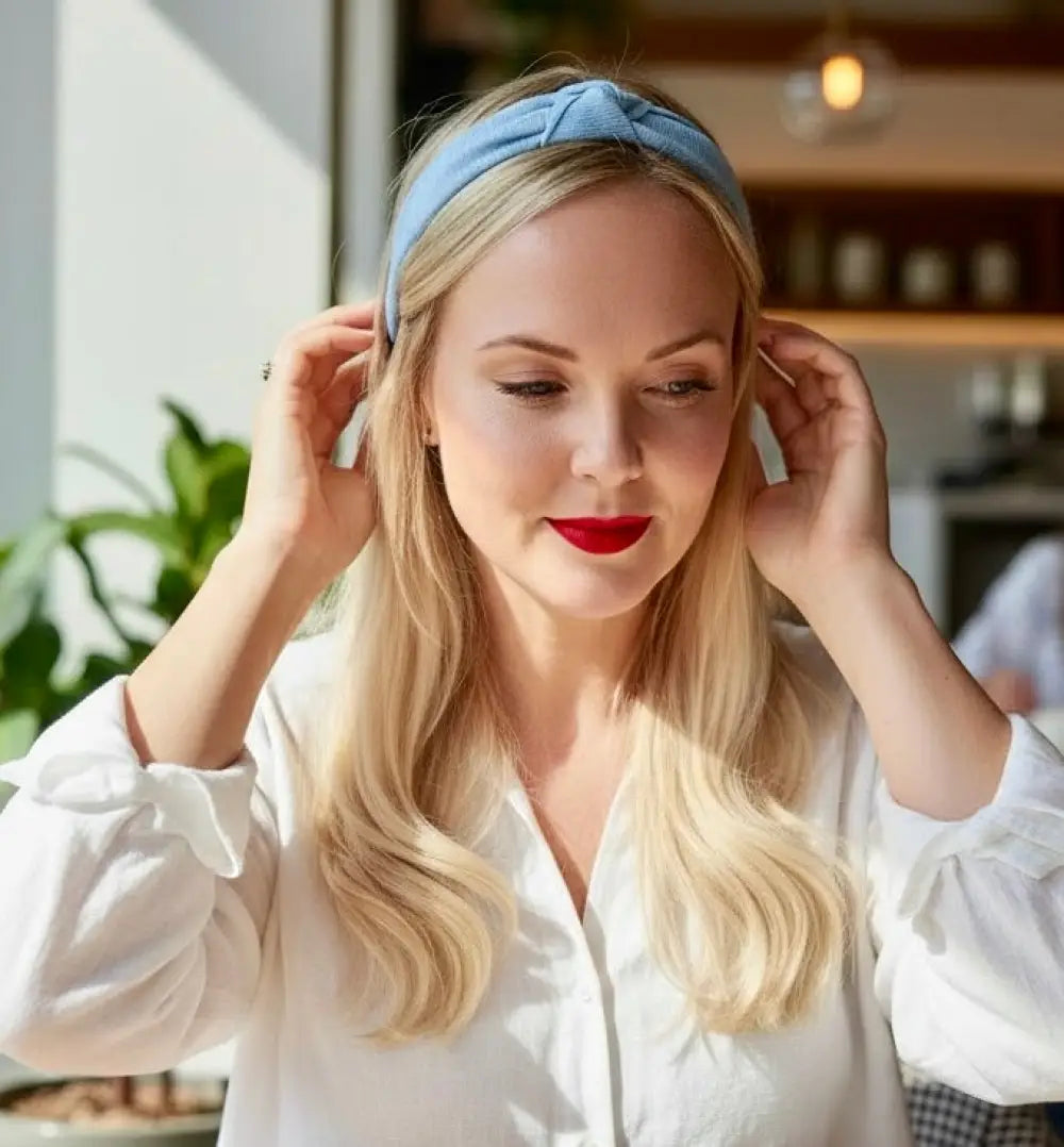 Hiuspanta REETTA vaaleansininen | Hiuspannat