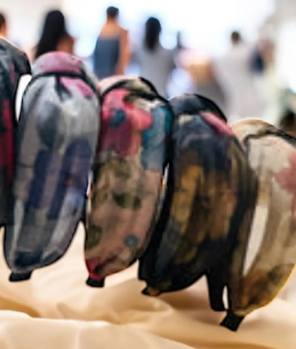 Hiuspanta VINIA | Harmaa-vaalea-vaal.pun. | Hiuspannat