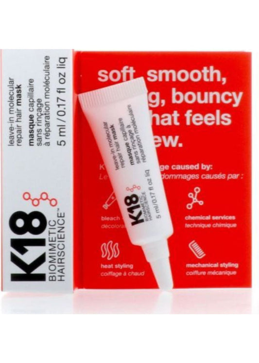 K-18 hiustenhoitosarja Hius mask | 5ml | Shampoot ja hoitoaineet