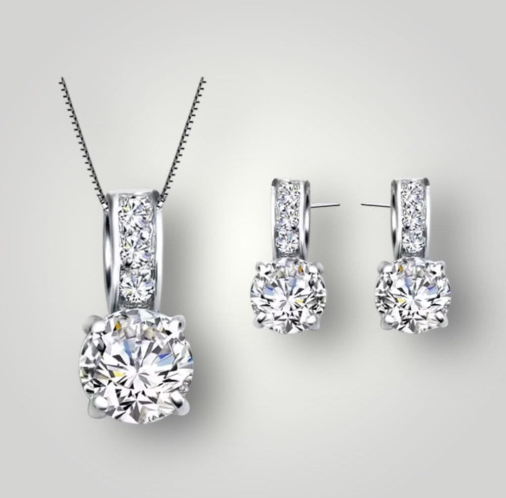 Kaulakoru korusetti timanttinen | Kaulakorut