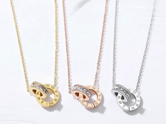 Kaulakoru rengas-kivi | hopea | Kaulakorut