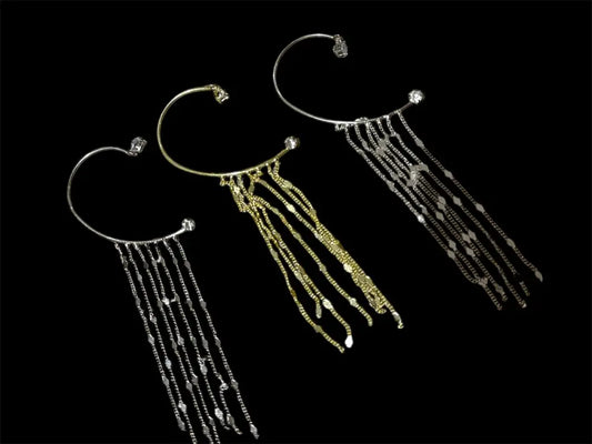 Korvakoru ear-cuff oikea HAPSUKAS | Kulta | Ear-cuff korvakorut