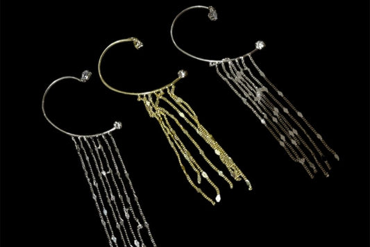 Korvakoru hapsukas ear cuff | Kulta | Ear cuff korvakorut