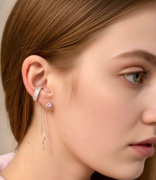 Korvakoru INGRID ear cuff ilmanlävistystä | Ear-cuff korvakorut