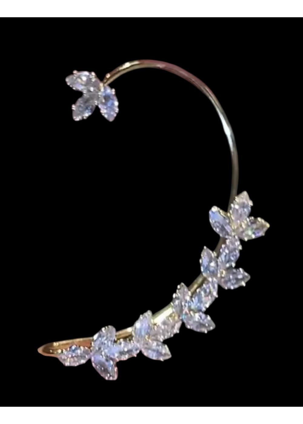 Korvakorut Juhla Ear-cuff | Vasen hopea | Ear-cuff korvakorut