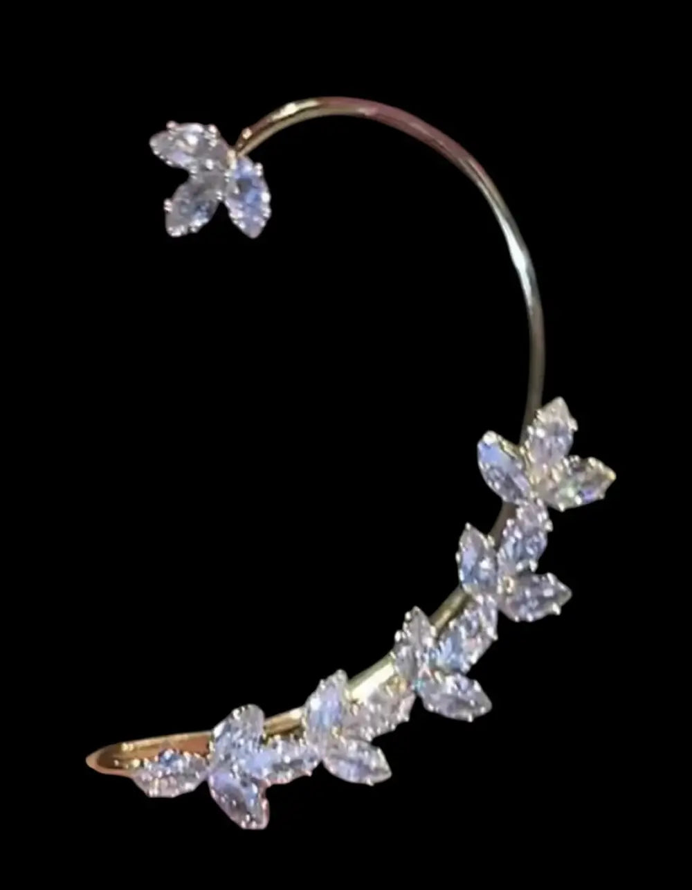 Korvakorut Juhla Ear-cuff | Vasen hopea | Ear-cuff korvakorut
