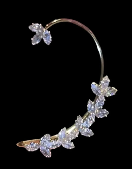 Korvakorut Juhla Ear-cuff | Vasen hopea | Ear-cuff korvakorut
