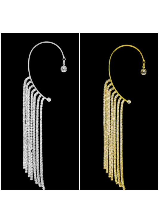 Korvakorut Juhlava ear cuff | Kulta | Ear cuff korvakorut