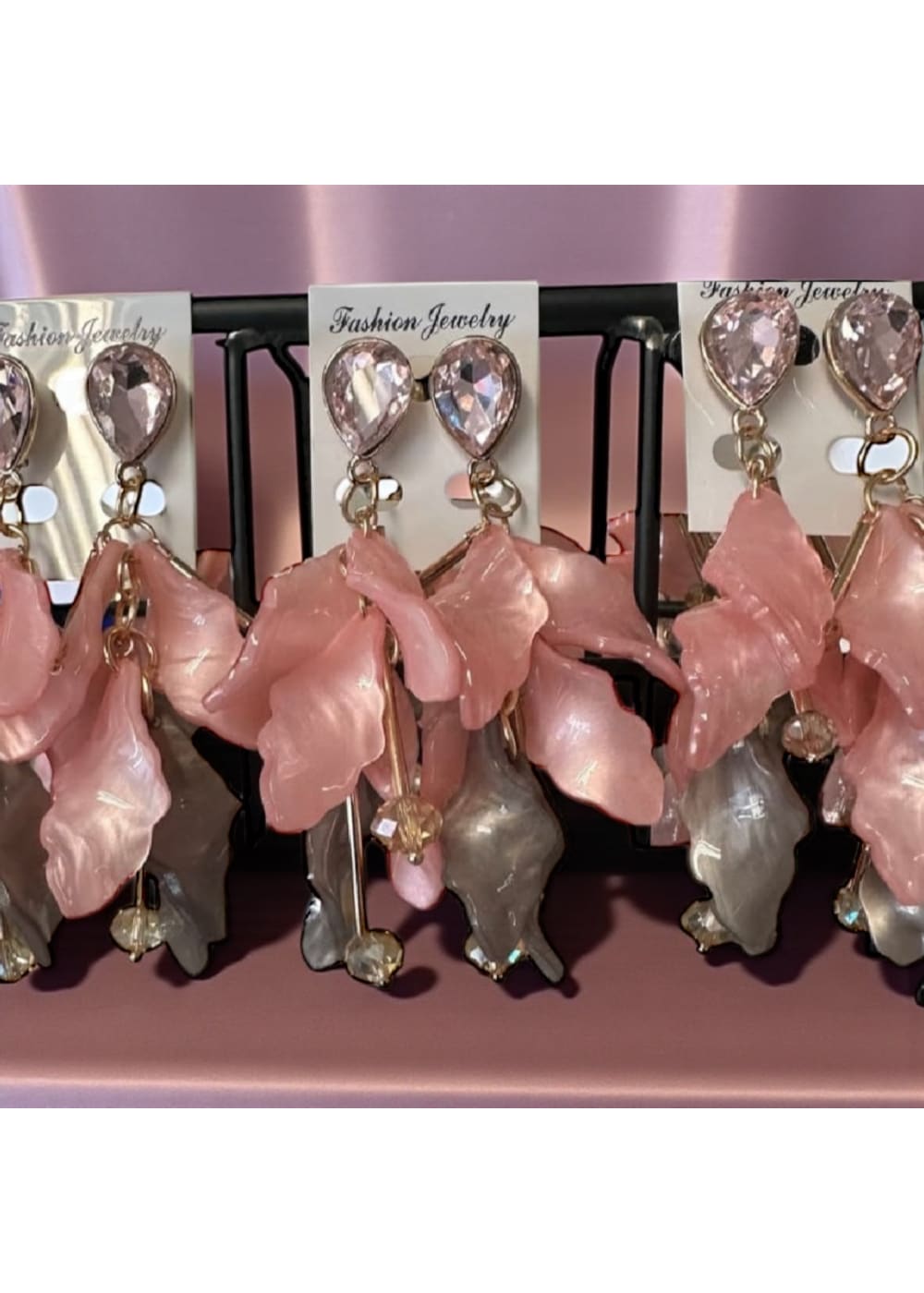 Korvakorut KAUNO | vaalea pinkki | Korvakorut