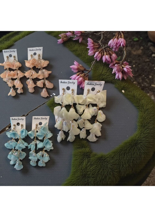 Korvakorut Kielo | vaaleanpunainen | Korvakorut