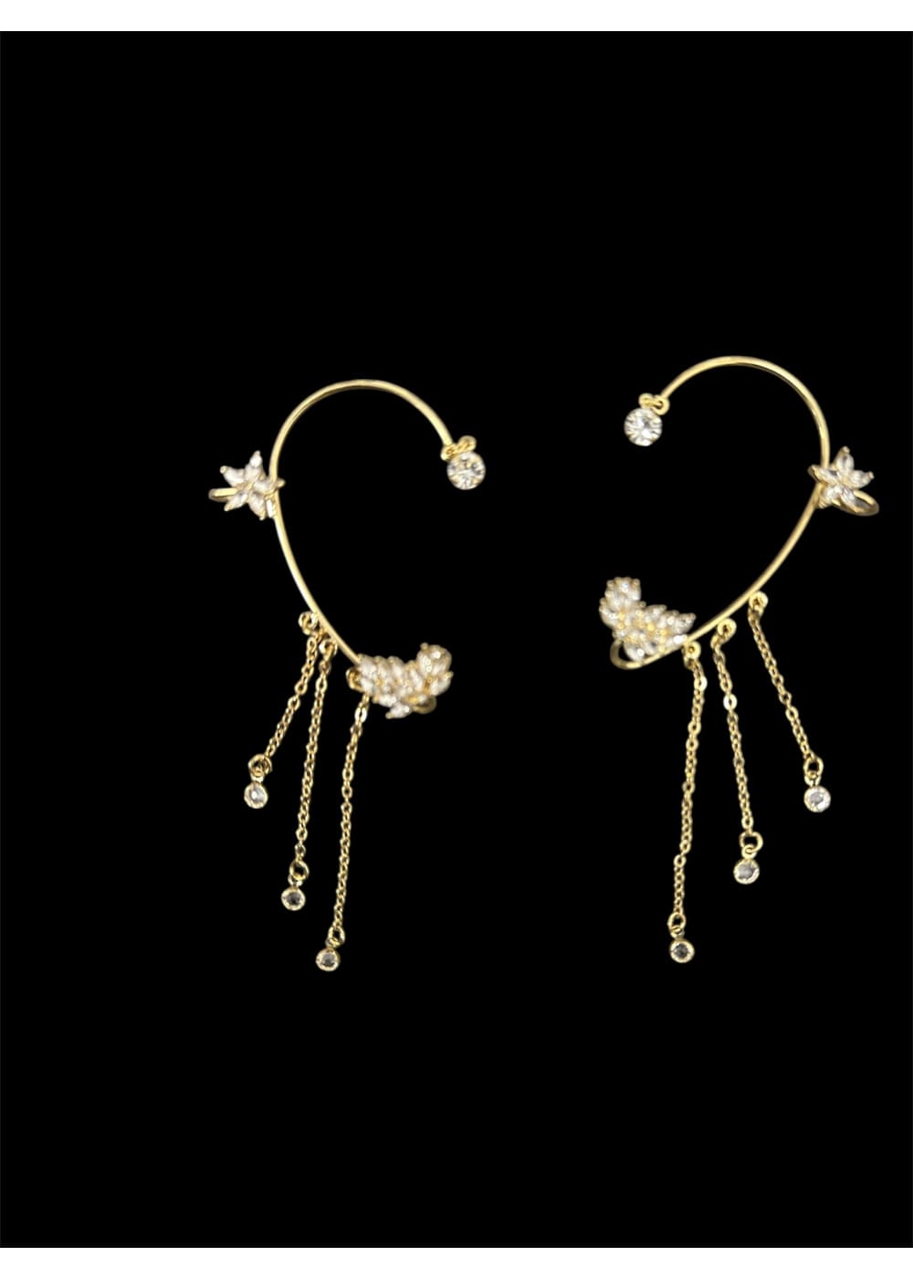 Korvakorut korukas ear cuff | Kulta oikea | Ear cuff korvakorut