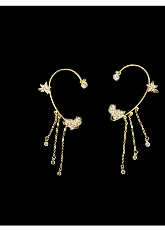 Korvakorut korukas ear cuff | Kulta oikea | Ear cuff korvakorut
