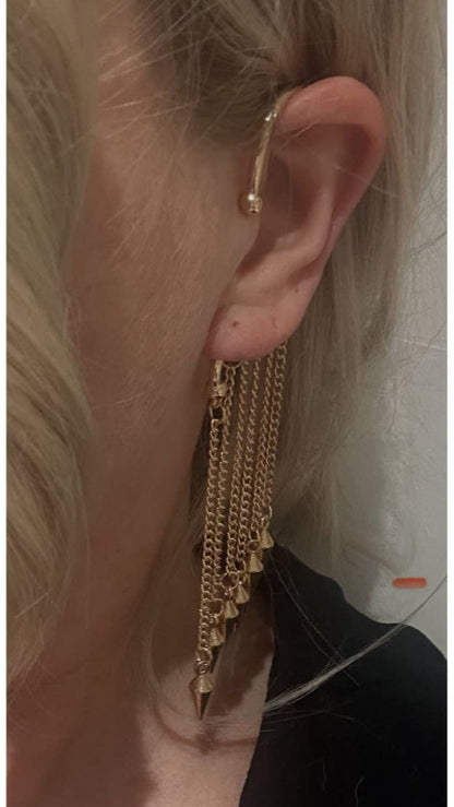 Korvakorut kyynel ear cuff | Ear cuff korvakorut
