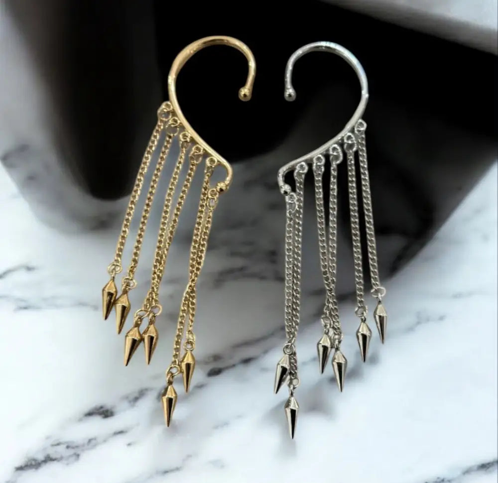 Korvakorut kyynel ear-cuff | Kulta | Ear-cuff korvakorut
