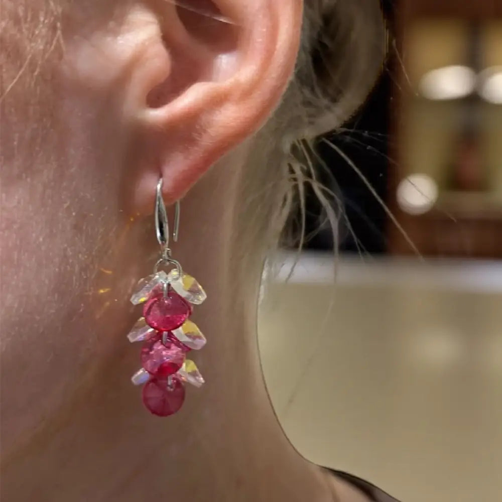 Korvakorut MARIANNA | Pinkki | Korvakorut